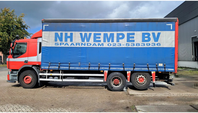 Curtainsider truck Renault Premium 380 6X2 | Hubrection | Big Axle | 26 ton: picture 8