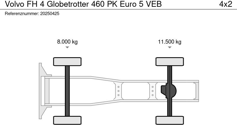 Volvo FH 4 Globetrotter 460 PK Euro 5 VEB - Tractor unit: picture 3 Volvo FH 4 Globetrotter 460 PK Euro 5 VEB - Tractor unit: picture 3