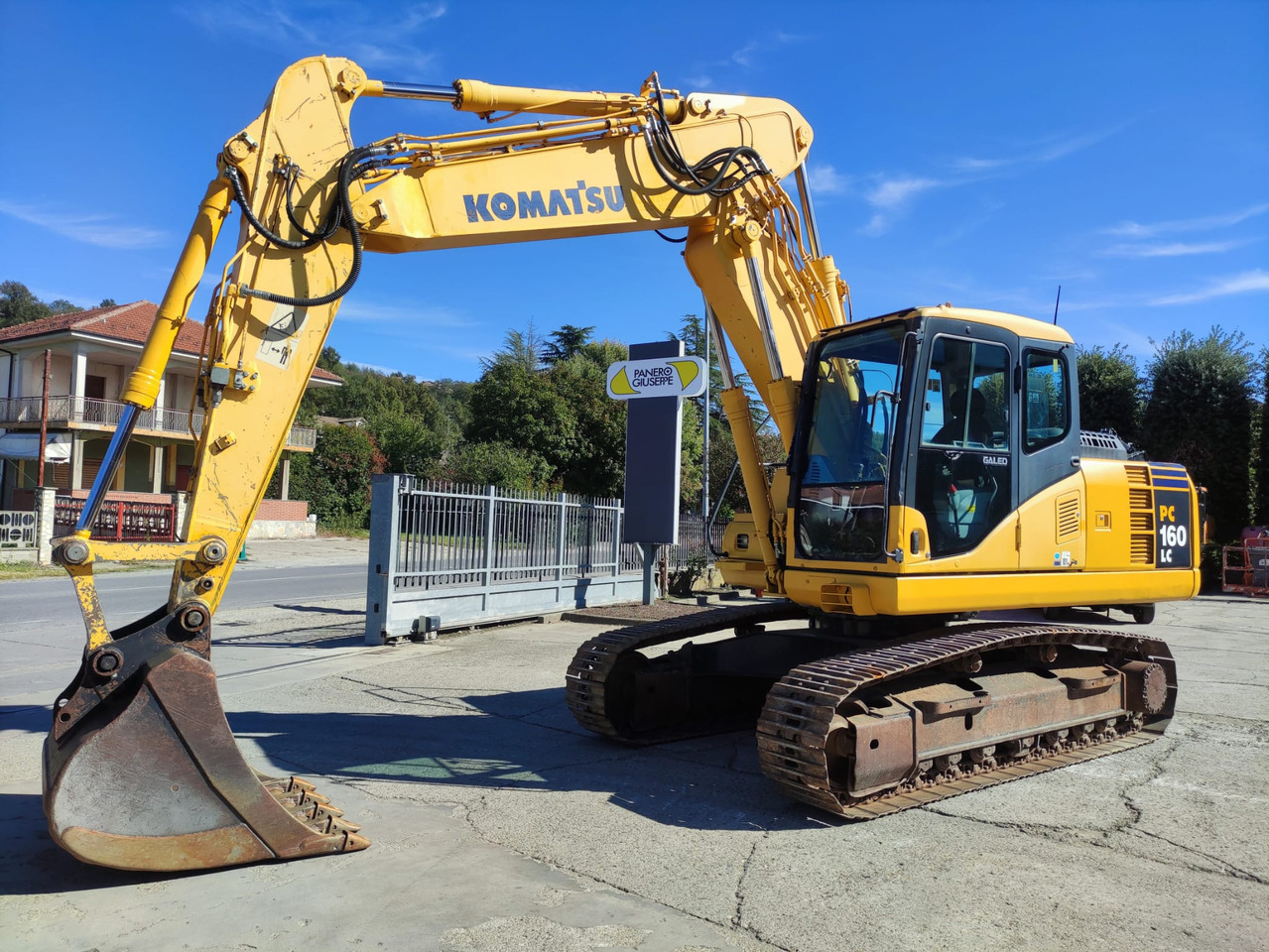 KOMATSU PC160LC-7 - Crawler excavator: picture 1 KOMATSU PC160LC-7 - Crawler excavator: picture 1