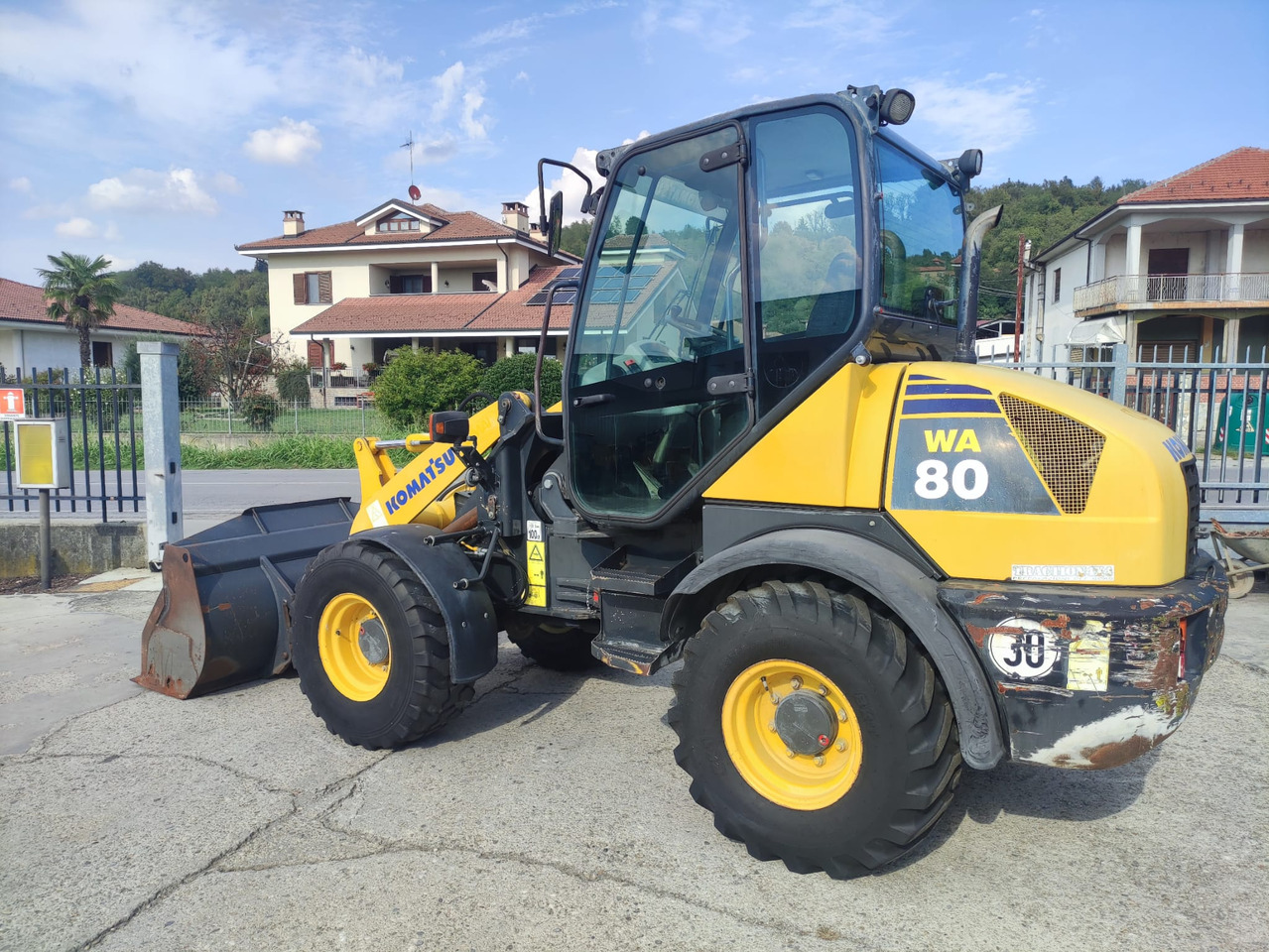KOMATSU WA80-5 - Wheel loader: picture 4 KOMATSU WA80-5 - Wheel loader: picture 4