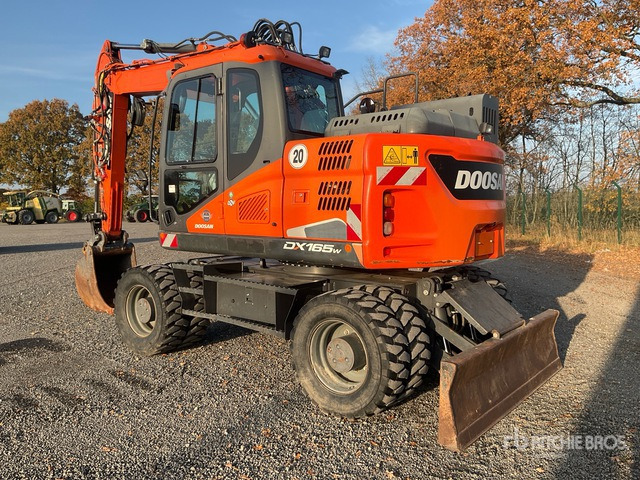 2019 Doosan DX 165 W-5 Wheel Excavator - Wheel excavator: picture 4 2019 Doosan DX 165 W-5 Wheel Excavator - Wheel excavator: picture 4