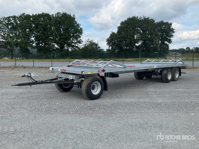 2022 Fliegl DPW180 Tri/A (Unused) Bale Wagon - Farm platform trailer: picture 1 2022 Fliegl DPW180 Tri/A (Unused) Bale Wagon - Farm platform trailer: picture 1