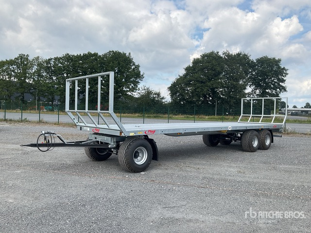 2023 Fliegl DPW180 Tri/A (Unused) Bale Wagon - Farm platform trailer: picture 2 2023 Fliegl DPW180 Tri/A (Unused) Bale Wagon - Farm platform trailer: picture 2