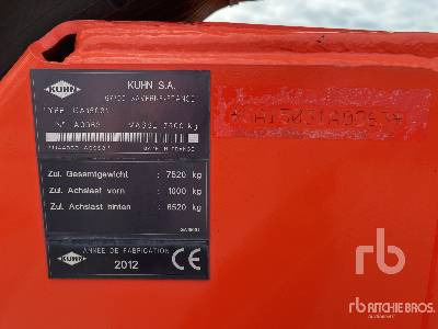 KUHN GA 15031 - Tedder/ Rake: picture 5 KUHN GA 15031 - Tedder/ Rake: picture 5