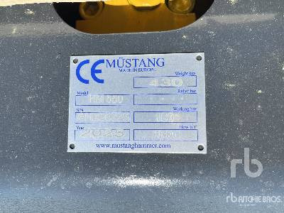 MUSTANG HM550 (Unused) - Hydraulic hammer: picture 3 MUSTANG HM550 (Unused) - Hydraulic hammer: picture 3