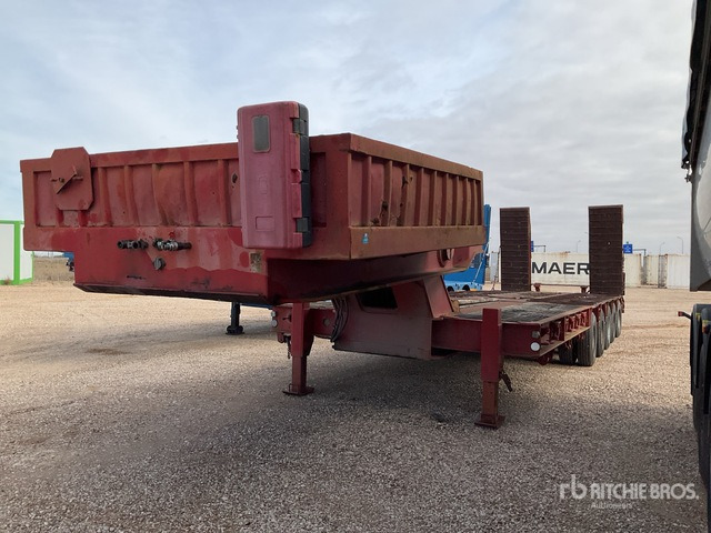1991 Trabosa GMO 865 86 ton 5 Axle Lowboy Trailer - Low loader trailer: picture 2 1991 Trabosa GMO 865 86 ton 5 Axle Lowboy Trailer - Low loader trailer: picture 2