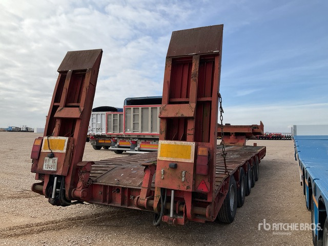 1991 Trabosa GMO 865 86 ton 5 Axle Lowboy Trailer - Low loader trailer: picture 3 1991 Trabosa GMO 865 86 ton 5 Axle Lowboy Trailer - Low loader trailer: picture 3