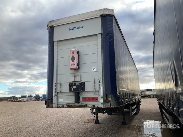 2012 Lecitrailer 3E20 Tri/A Curtain Side Trailer - Curtainsider trailer: picture 2 2012 Lecitrailer 3E20 Tri/A Curtain Side Trailer - Curtainsider trailer: picture 2