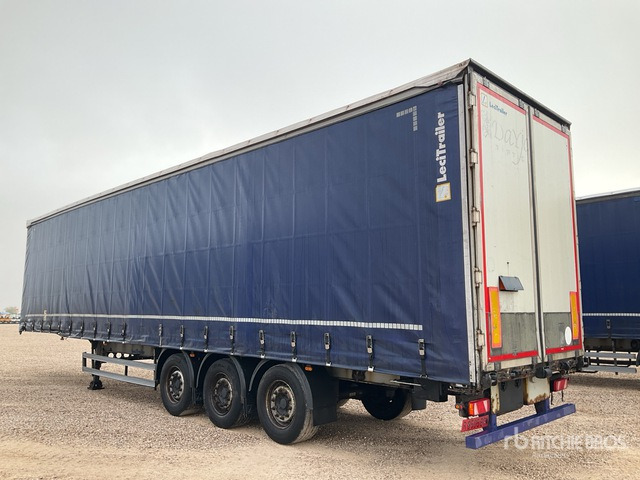 2012 Lecitrailer 3E20 Tri/A XL 3M Multilock Curtain Side Trailer - Curtainsider trailer: picture 3 2012 Lecitrailer 3E20 Tri/A XL 3M Multilock Curtain Side Trailer - Curtainsider trailer: picture 3