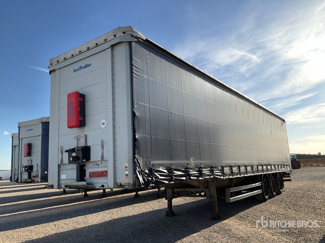 2014 Lecitrailer 3E20 Tri/A XL 3M Multilock Curtain Side Trailer - Curtainsider trailer: picture 2 2014 Lecitrailer 3E20 Tri/A XL 3M Multilock Curtain Side Trailer - Curtainsider trailer: picture 2
