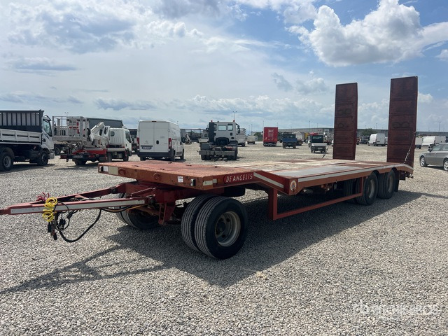 2002 DE Angelis 3R3201 8.45 m Tri/A Flatbed Trailer - Low loader trailer: picture 1 2002 DE Angelis 3R3201 8.45 m Tri/A Flatbed Trailer - Low loader trailer: picture 1