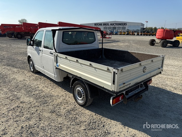 2014 Volkswagen Transporter Crew Cab Flatbed Truck - Open body delivery van: picture 3 2014 Volkswagen Transporter Crew Cab Flatbed Truck - Open body delivery van: picture 3