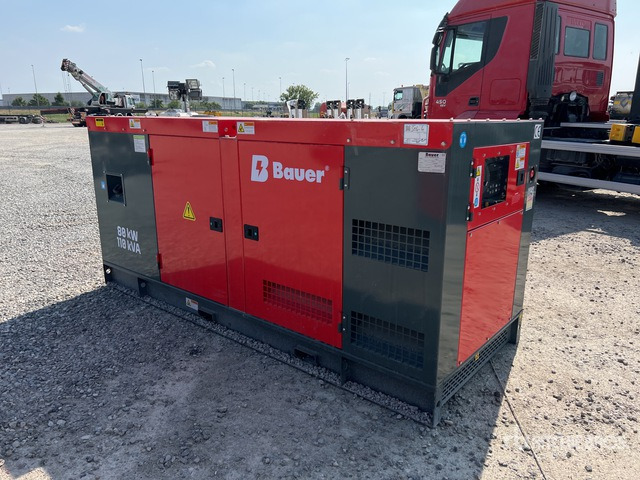 2024 Bauer GFS 80 ATS 80kW/100kVA Generator Set - Generator set: picture 1 2024 Bauer GFS 80 ATS 80kW/100kVA Generator Set - Generator set: picture 1