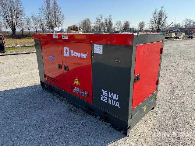 2025 Bauer Generatoren GFS-16 ATS 16kW/20kVA (Unused) Generator Set - Generator set: picture 3 2025 Bauer Generatoren GFS-16 ATS 16kW/20kVA (Unused) Generator Set - Generator set: picture 3
