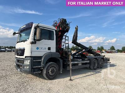 MAN 26.480 6x2 - Hook lift truck: picture 1 MAN 26.480 6x2 - Hook lift truck: picture 1