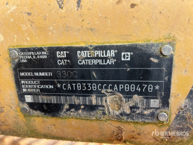 2002 Cat 330C L Pelle Sur Chenilles Tracked Excavator - Crawler excavator: picture 4 2002 Cat 330C L Pelle Sur Chenilles Tracked Excavator - Crawler excavator: picture 4
