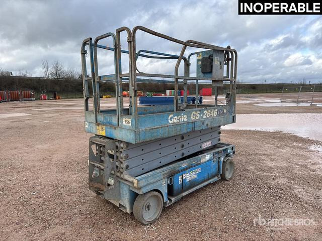 2003 Genie GS2646 Electric Nacelle Ciseau (Inoper ... Scissor Lift - Scissor lift: picture 1 2003 Genie GS2646 Electric Nacelle Ciseau (Inoper ... Scissor Lift - Scissor lift: picture 1