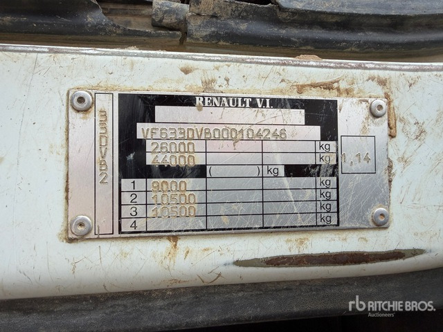 2003 Renault Kerax 380 Camion Plateau Avec Grue Flatbed Truck with Crane - Dropside/ Flatbed truck, Crane truck: picture 2 2003 Renault Kerax 380 Camion Plateau Avec Grue Flatbed Truck with Crane - Dropside/ Flatbed truck, Crane truck: picture 2