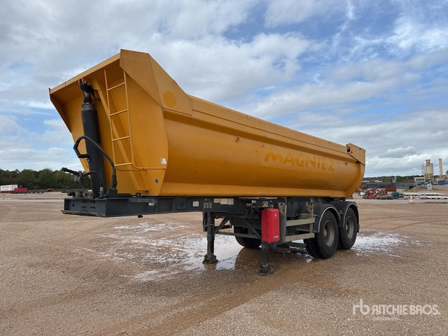 2004 Metaco T/A Remorque Benne 2 Essieux End Dump Trailer - Tipper semi-trailer: picture 2 2004 Metaco T/A Remorque Benne 2 Essieux End Dump Trailer - Tipper semi-trailer: picture 2