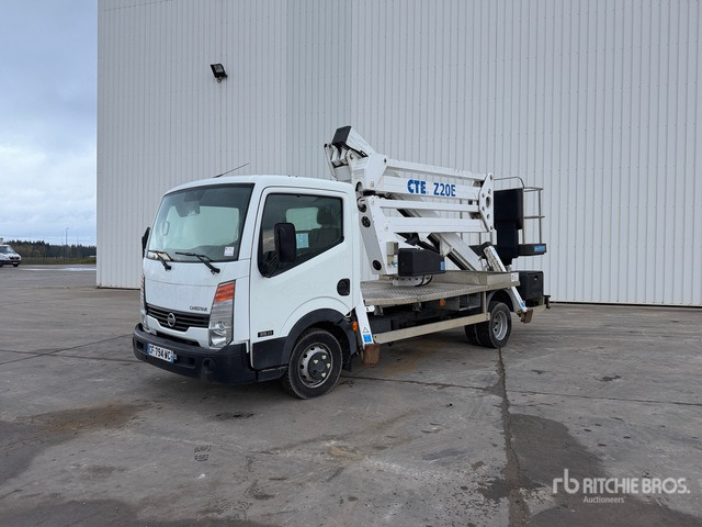 2008 Nissan Cabstar 35.11 2008 Sequani Z20E 20 m on Camio ... Bucket Truck - Truck mounted aerial platform: picture 1 2008 Nissan Cabstar 35.11 2008 Sequani Z20E 20 m on Camio ... Bucket Truck - Truck mounted aerial platform: picture 1