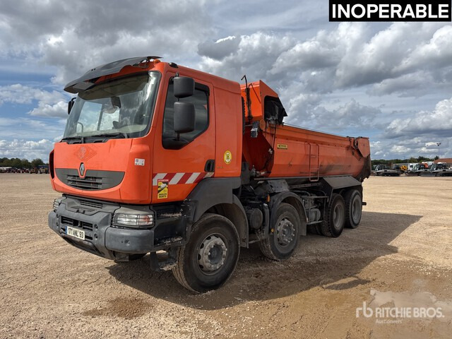 2008 Renault Kerax 410 DXi 8x4 Camion Benne (Inoperable) Tri/A Dump Truck - Tipper: picture 1 2008 Renault Kerax 410 DXi 8x4 Camion Benne (Inoperable) Tri/A Dump Truck - Tipper: picture 1