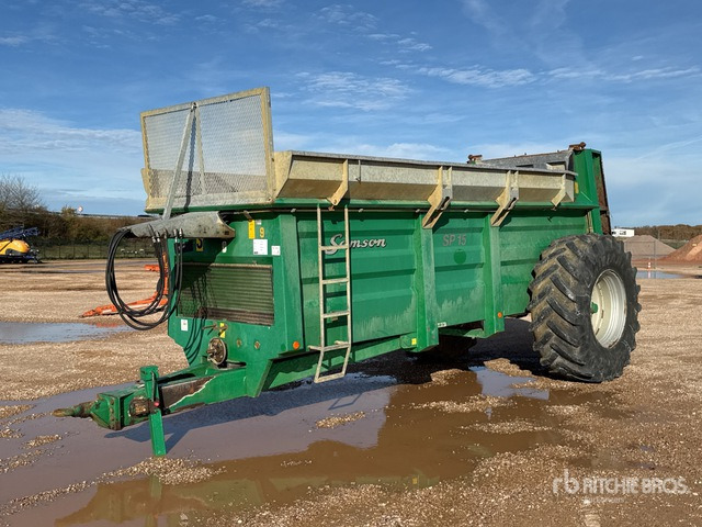 2011 Samson SP 15 8 m S/A Epandeur A Fumier 1 Ess ... Manure Spreader - Manure spreader: picture 1 2011 Samson SP 15 8 m S/A Epandeur A Fumier 1 Ess ... Manure Spreader - Manure spreader: picture 1