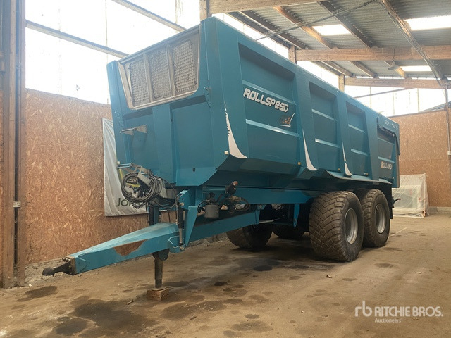 2018 Rolland Rollspeed 7845 T/A End Dump Remorque Agricole ... Grain Trailer - Farm tipping trailer/ Dumper: picture 2 2018 Rolland Rollspeed 7845 T/A End Dump Remorque Agricole ... Grain Trailer - Farm tipping trailer/ Dumper: picture 2