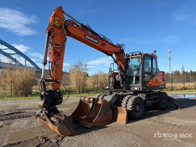 2020 Doosan DX165W-5 Pelle Sur Pneus Wheel Excavator - Wheel excavator: picture 1 2020 Doosan DX165W-5 Pelle Sur Pneus Wheel Excavator - Wheel excavator: picture 1