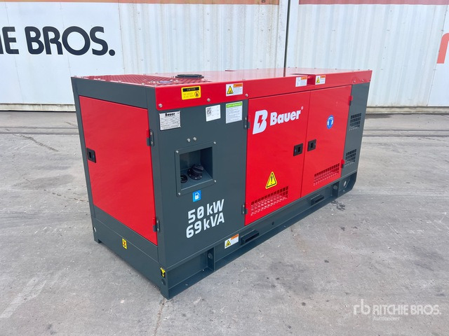 2025 Bauer GFS-50kW 62.5 kVA Skid-Mounted (Unused) Generator Set - Generator set: picture 1 2025 Bauer GFS-50kW 62.5 kVA Skid-Mounted (Unused) Generator Set - Generator set: picture 1