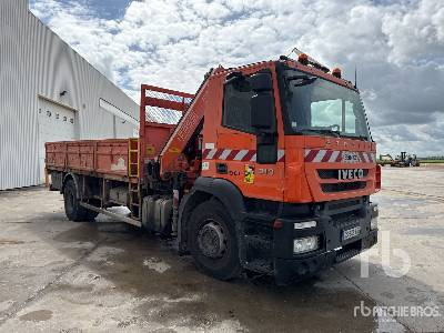 IVECO STRALIS 310 2008 Fassi F130A21 Articulated ... - Dropside/ Flatbed truck, Crane truck: picture 5 IVECO STRALIS 310 2008 Fassi F130A21 Articulated ... - Dropside/ Flatbed truck, Crane truck: picture 5