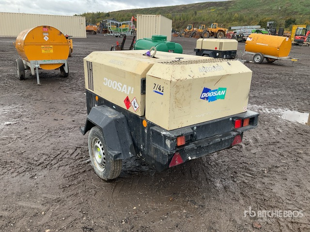 2013 Doosan 7/41 Mobile Air Compressor - Air compressor: picture 3 2013 Doosan 7/41 Mobile Air Compressor - Air compressor: picture 3