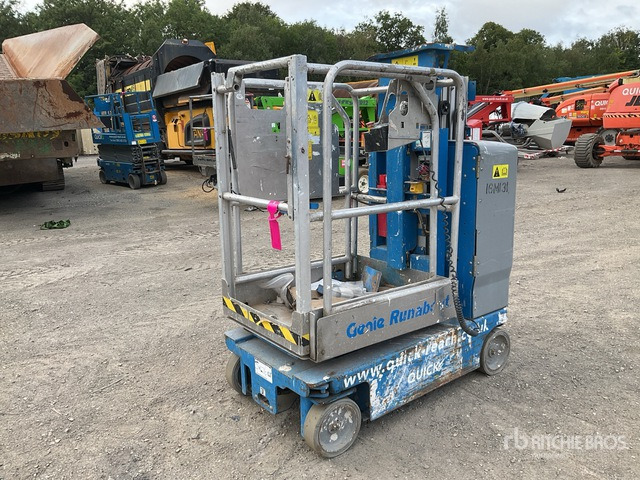 2016 Genie GR15 Vertical Mast Lift - Vertical mast lift: picture 1 2016 Genie GR15 Vertical Mast Lift - Vertical mast lift: picture 1