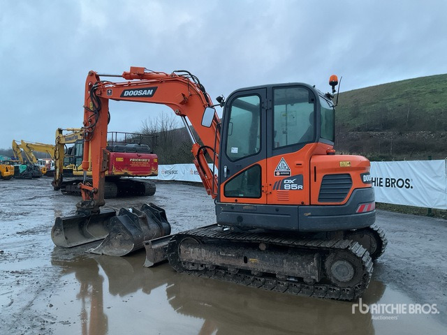2017 Doosan DX85R-3 Tracked Excavator - Crawler excavator: picture 2 2017 Doosan DX85R-3 Tracked Excavator - Crawler excavator: picture 2
