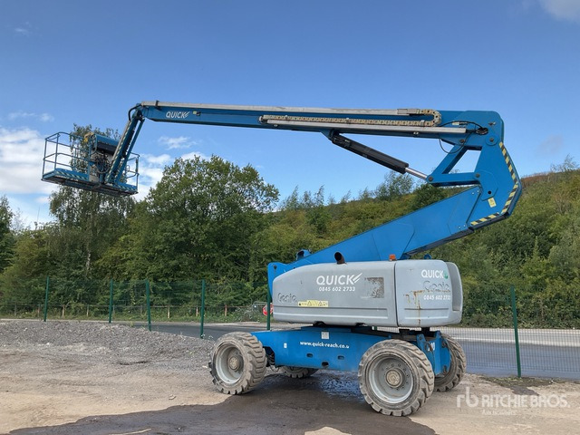 2017 Genie Z-80/60 4WD Diesel Articulating Boom Lift - Articulated boom: picture 5 2017 Genie Z-80/60 4WD Diesel Articulating Boom Lift - Articulated boom: picture 5