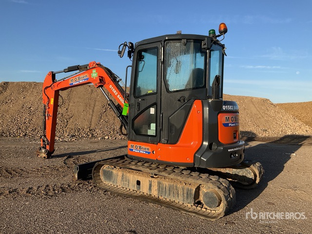 2017 Hitachi ZX55U-5A CLR Mini Excavator: <6.6t - Mini excavator: picture 3 2017 Hitachi ZX55U-5A CLR Mini Excavator: <6.6t - Mini excavator: picture 3