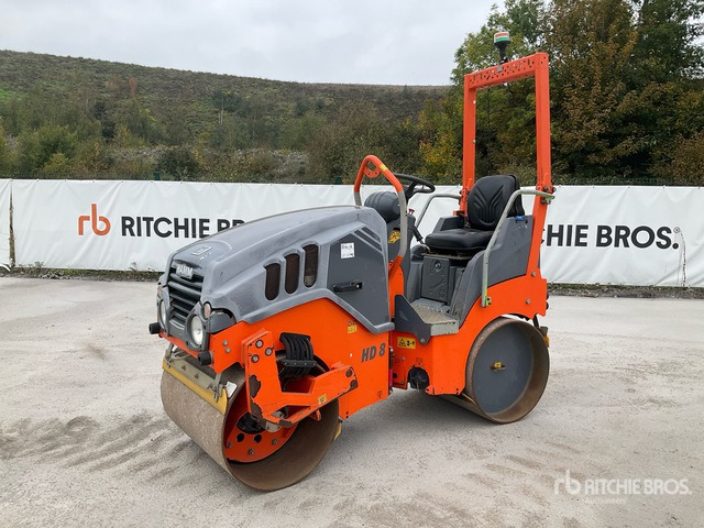2018 Hamm HD8VV 2018 Hamm HD8VV Double Drum Roller Double Drum Roller - Road roller: picture 1 2018 Hamm HD8VV 2018 Hamm HD8VV Double Drum Roller Double Drum Roller - Road roller: picture 1