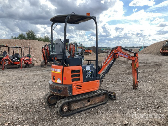 2018 Hitachi ZX19U-5A Mini Excavator: <6.6t - Mini excavator: picture 3 2018 Hitachi ZX19U-5A Mini Excavator: <6.6t - Mini excavator: picture 3