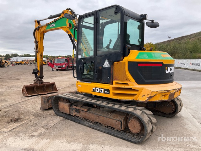 2018 JCB 100C-1 2018 JCB 100C-1 Tracked Excavator Tracked Excavator - Crawler excavator: picture 3 2018 JCB 100C-1 2018 JCB 100C-1 Tracked Excavator Tracked Excavator - Crawler excavator: picture 3
