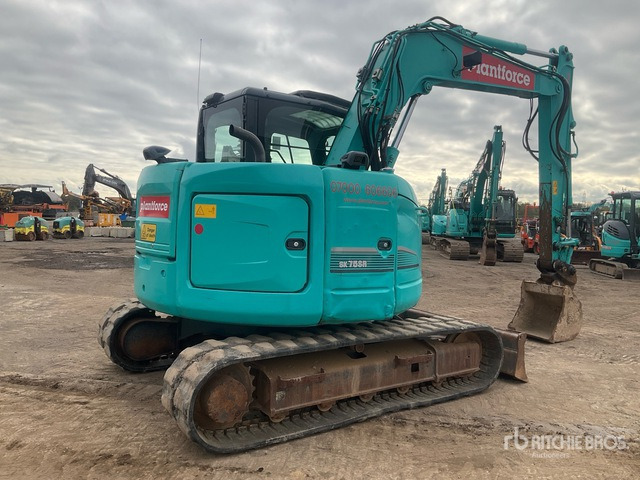 2018 Kobelco SK75SR-3E Tracked Excavator - Crawler excavator: picture 3 2018 Kobelco SK75SR-3E Tracked Excavator - Crawler excavator: picture 3