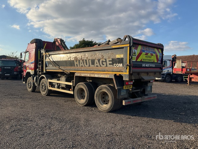 2018 Volvo FMX 8x4 Twin-Steer Sleeper Dump Truck with Crane - Tipper: picture 3 2018 Volvo FMX 8x4 Twin-Steer Sleeper Dump Truck with Crane - Tipper: picture 3