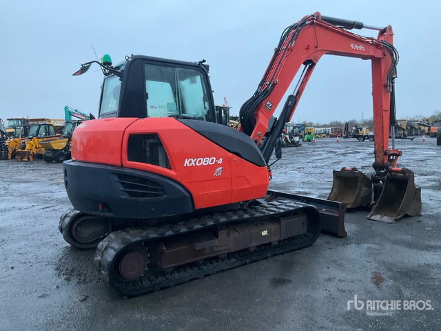 2019 Kubota KX080-4 Tracked Excavator - Crawler excavator: picture 4 2019 Kubota KX080-4 Tracked Excavator - Crawler excavator: picture 4