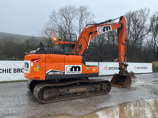 2022 Doosan DX140LC-7 Tracked Excavator - Crawler excavator: picture 3 2022 Doosan DX140LC-7 Tracked Excavator - Crawler excavator: picture 3