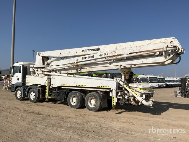 2008 MAN TGA41.440 2008 Waitzinger 42 R4ST 42 m on ... Concrete Pump Truck - Concrete pump truck: picture 2 2008 MAN TGA41.440 2008 Waitzinger 42 R4ST 42 m on ... Concrete Pump Truck - Concrete pump truck: picture 2