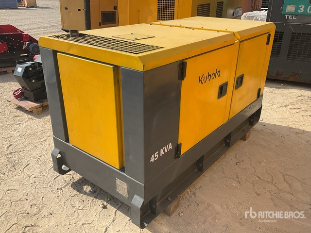 2014 Atlas Copco QAS45 45 kVA Skid-Mounted Generator Set - Generator set: picture 2 2014 Atlas Copco QAS45 45 kVA Skid-Mounted Generator Set - Generator set: picture 2