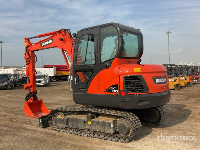 2015 Doosan DX60 Mini Excavator: <6.6t - Mini excavator: picture 2 2015 Doosan DX60 Mini Excavator: <6.6t - Mini excavator: picture 2