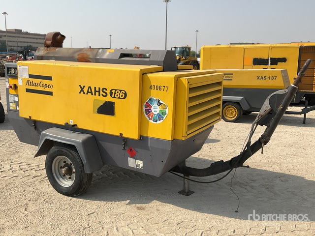 2017 Atlas Copco XAHS186 Mobile Air Compressor - Air compressor: picture 2 2017 Atlas Copco XAHS186 Mobile Air Compressor - Air compressor: picture 2