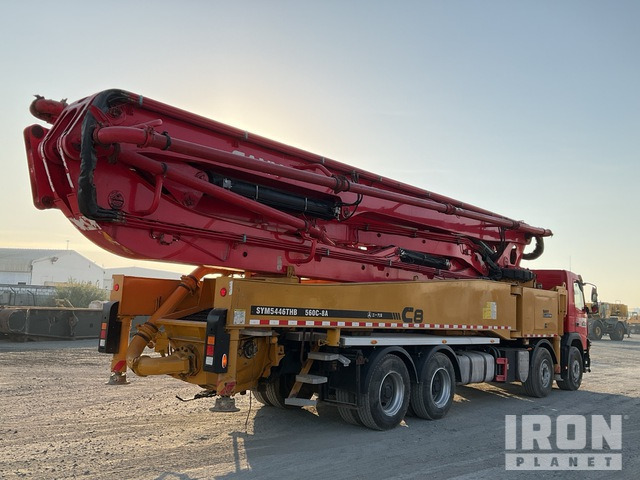 2020 Volvo FMX500 2020 Sany SYM5446THB 56 m on 8x ... Concrete Pump Truck - Concrete pump truck: picture 4 2020 Volvo FMX500 2020 Sany SYM5446THB 56 m on 8x ... Concrete Pump Truck - Concrete pump truck: picture 4
