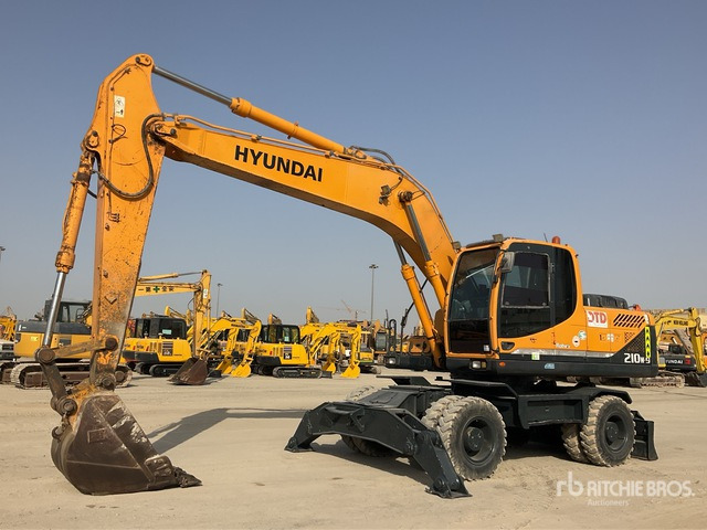 Hyundai Robex 210W-9S - Wheel excavator: picture 1 Hyundai Robex 210W-9S - Wheel excavator: picture 1