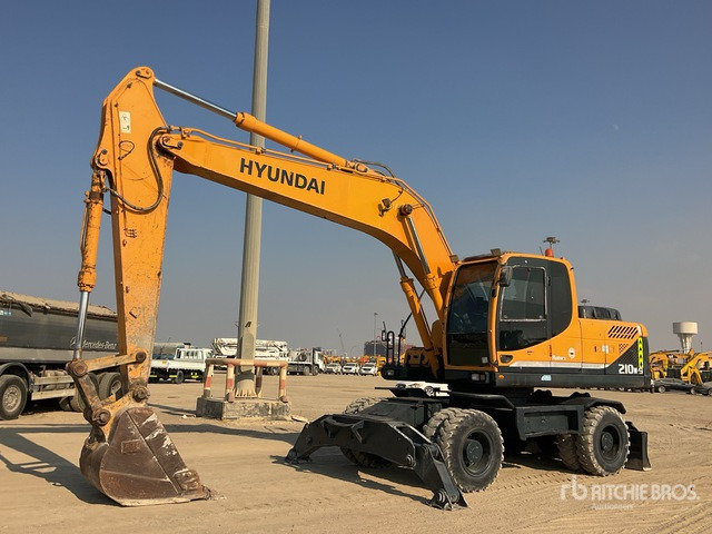 Hyundai Robex 210W-9S Wheel Excavator - Wheel excavator: picture 1 Hyundai Robex 210W-9S Wheel Excavator - Wheel excavator: picture 1