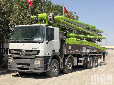MERCEDES-BENZ ACTROS 4141 2018 Zoomlion 56X-6RZ 56 m on 8 ... - Concrete pump truck: picture 1 MERCEDES-BENZ ACTROS 4141 2018 Zoomlion 56X-6RZ 56 m on 8 ... - Concrete pump truck: picture 1